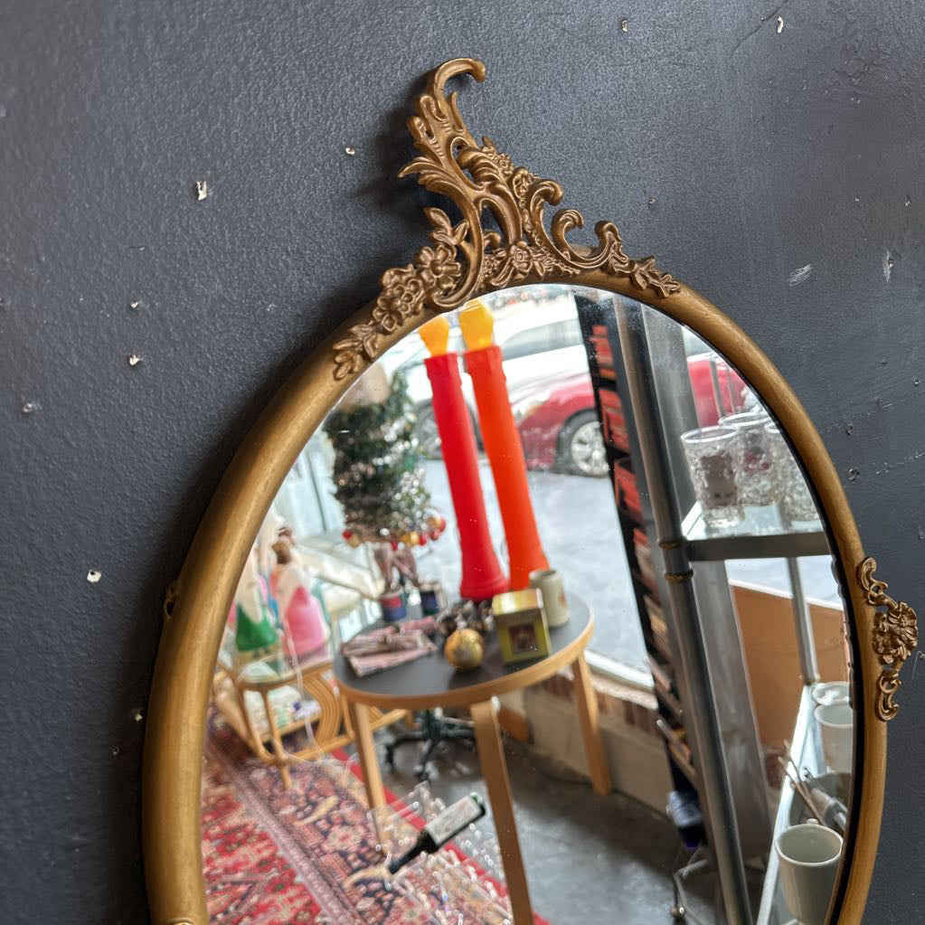 Antique Gold Ornate Mirror