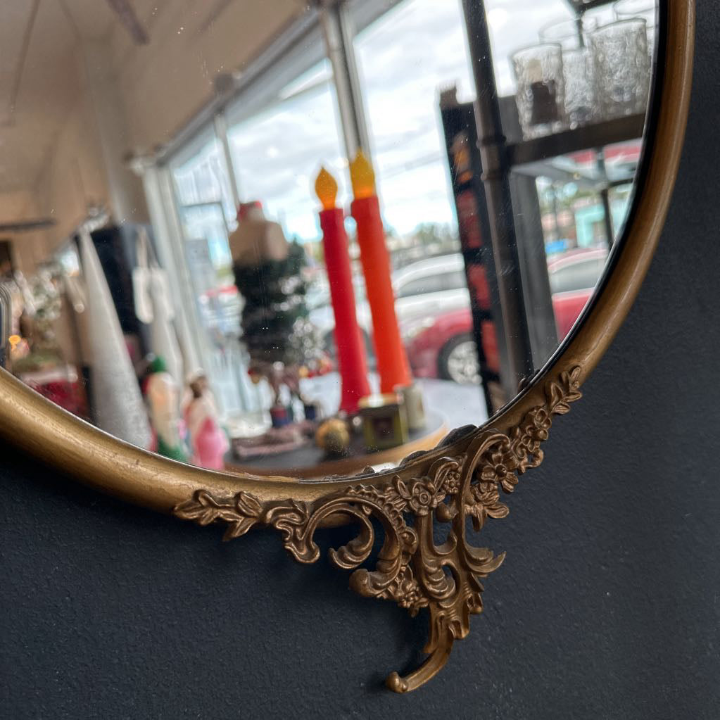 Antique Gold Ornate Mirror