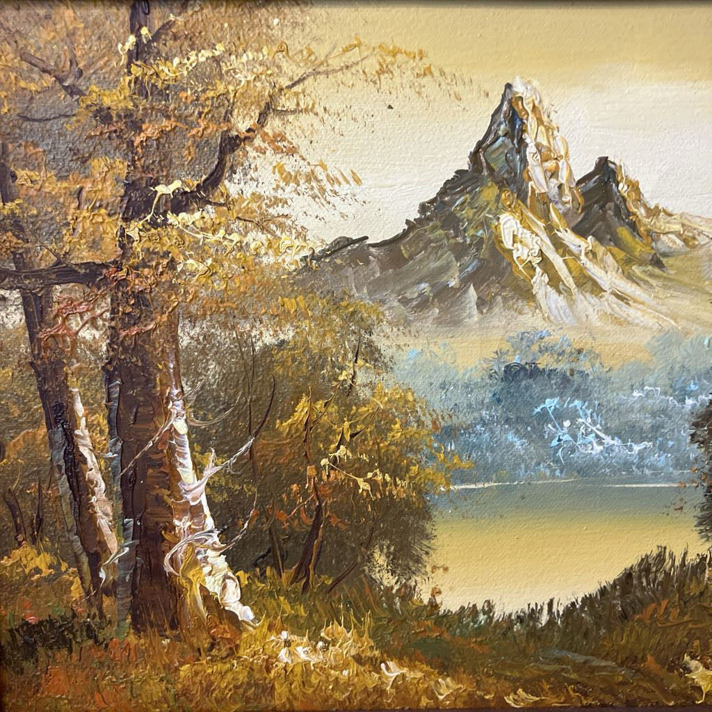 Vintage Signed Original Oil Painting