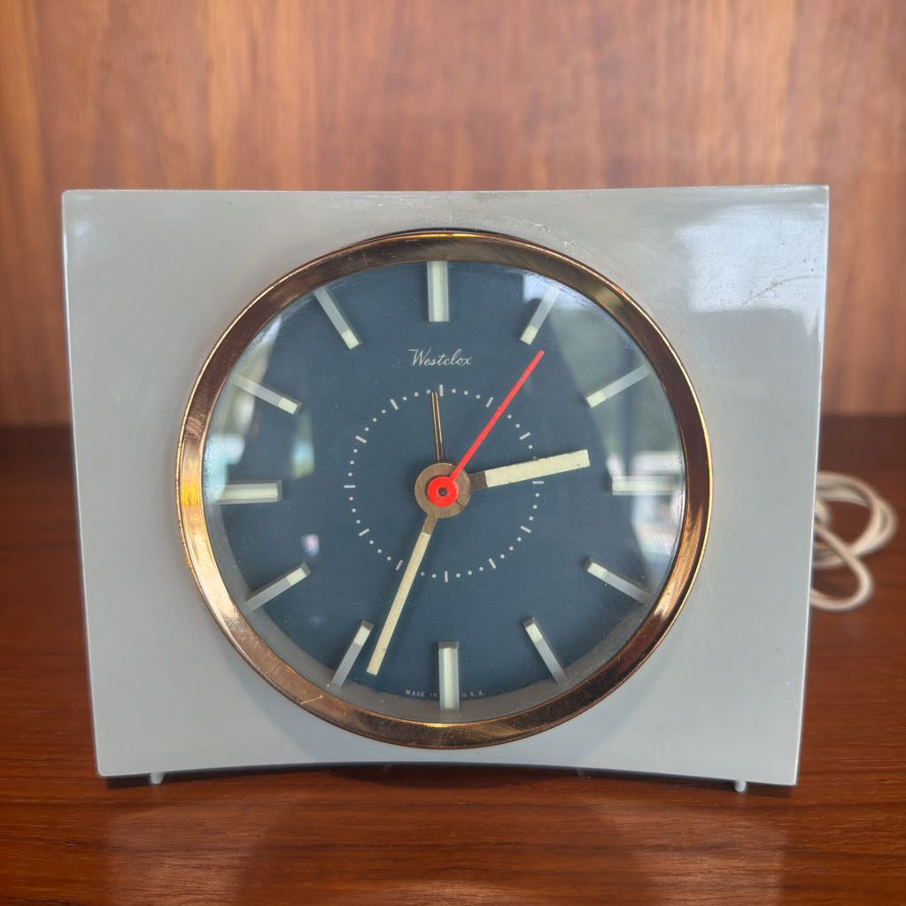 Mid Century Alarm Clock