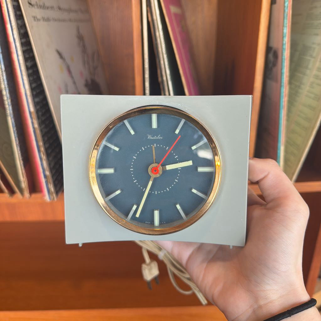 Mid Century Alarm Clock