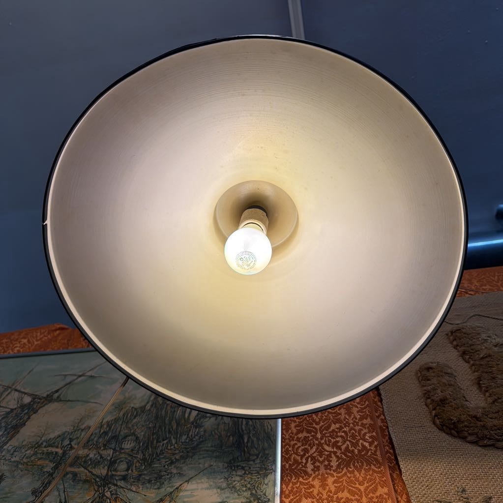 Vintage Orange Swag Lamp