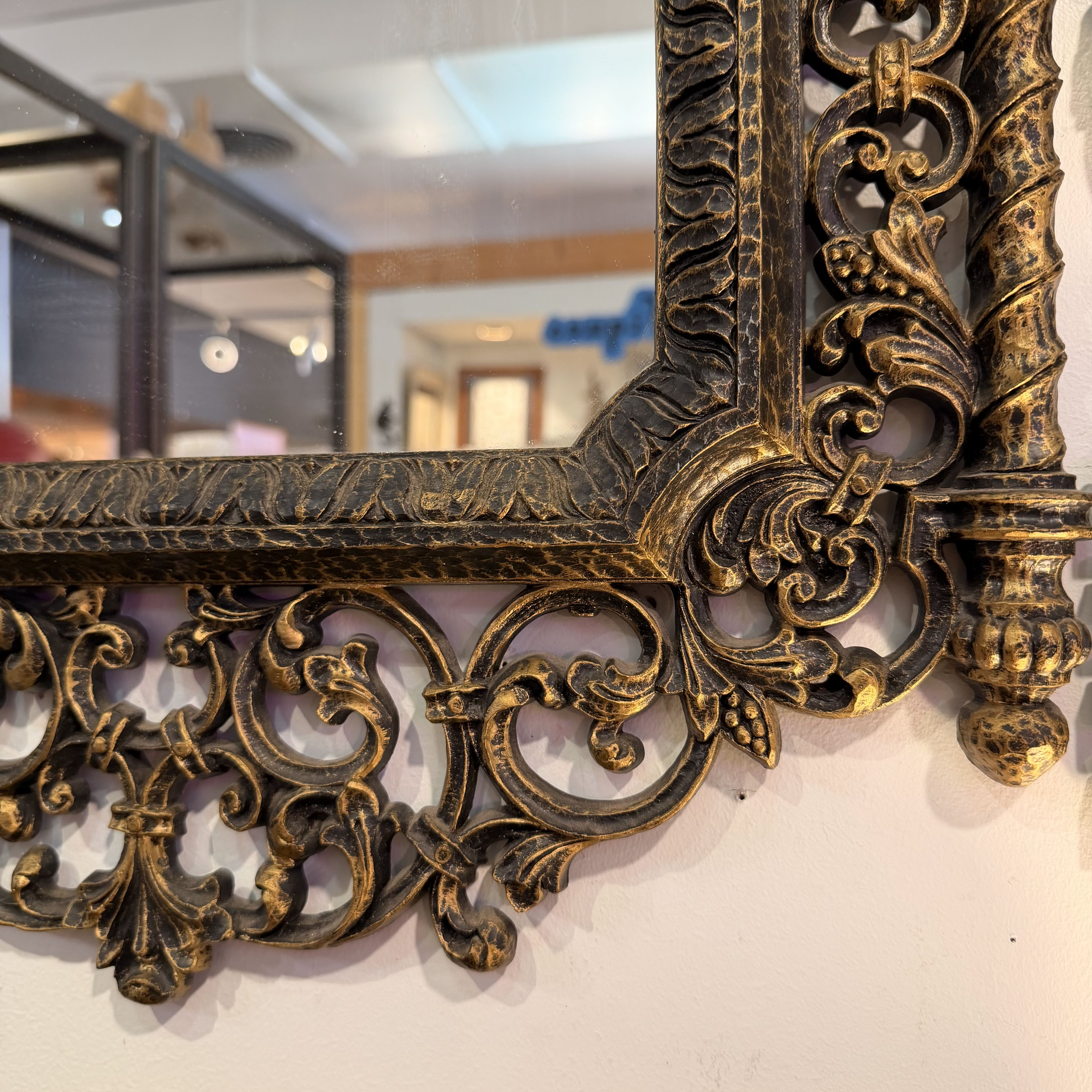Vintage Scroll Mirror
