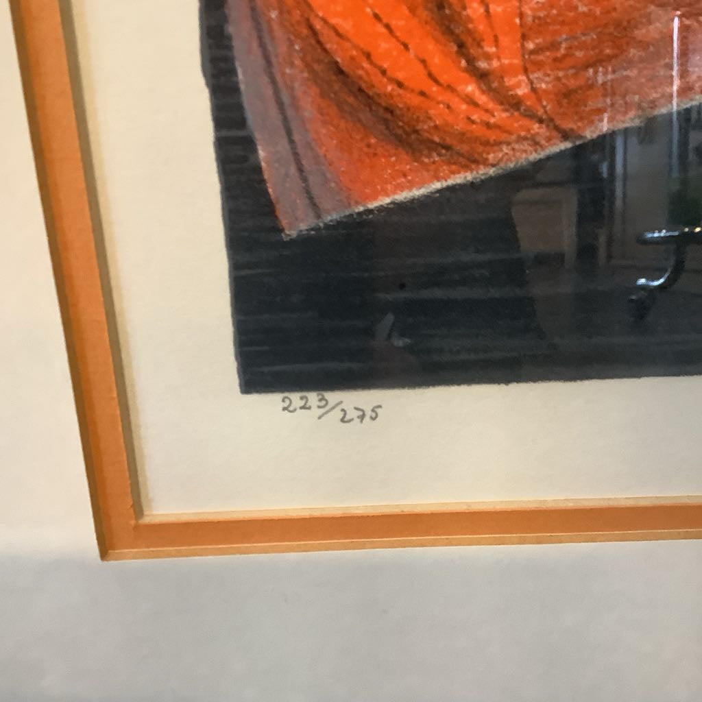 "Peace Offering" Lithograph by Anton Refregier