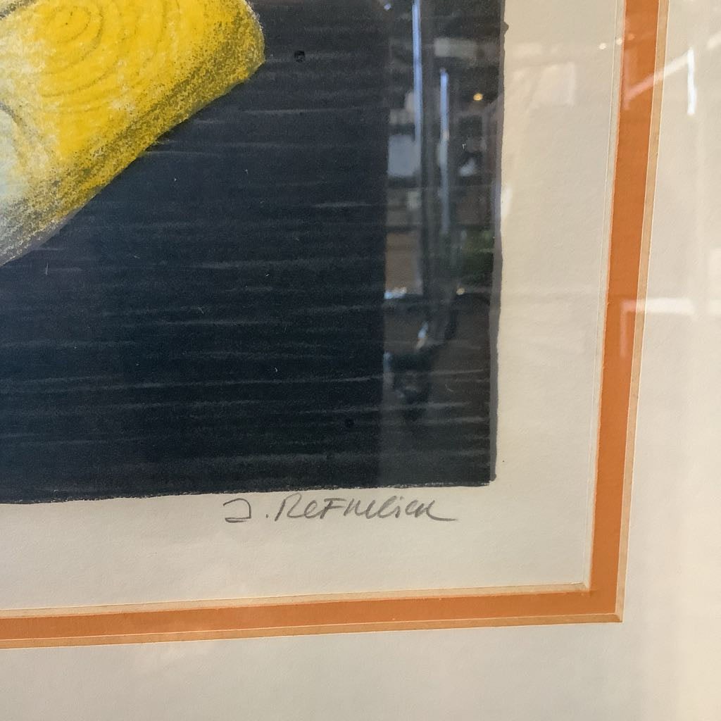 "Peace Offering" Lithograph by Anton Refregier