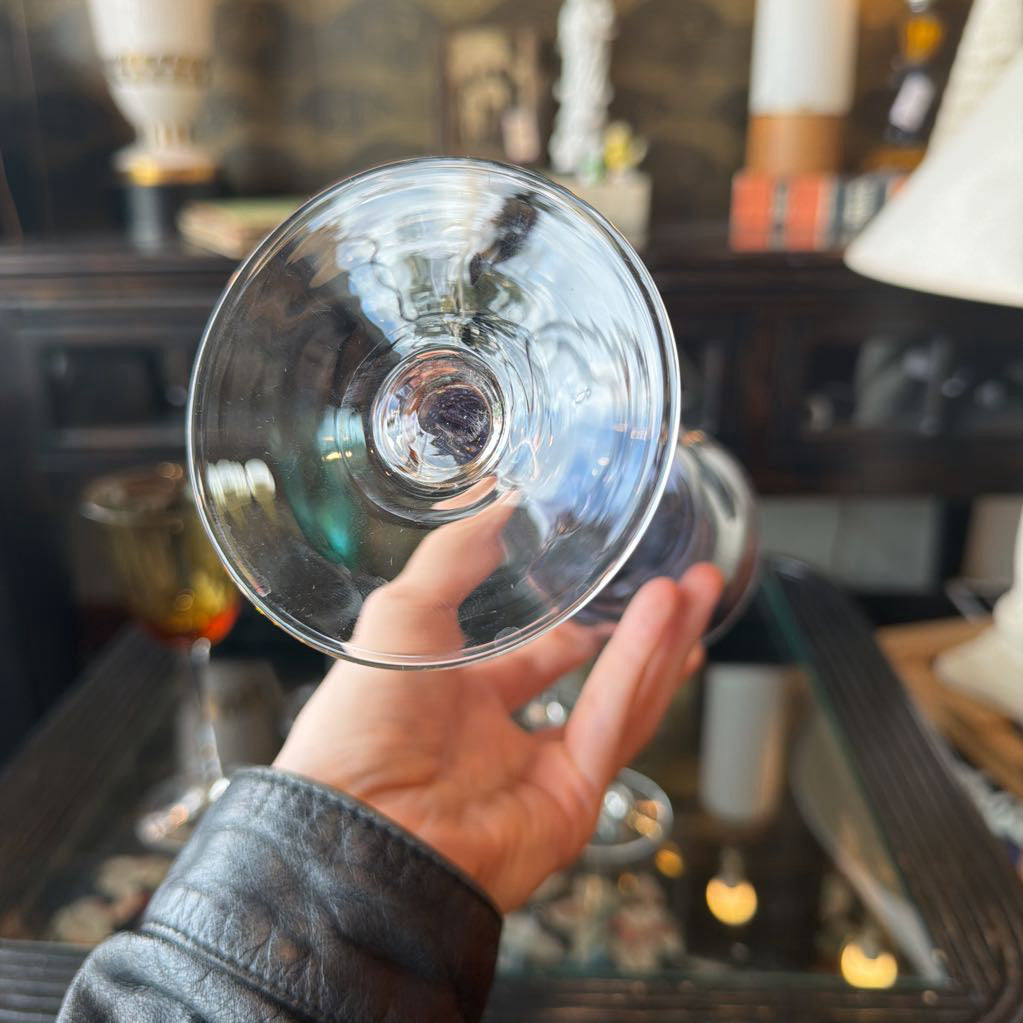 Vintage Wine / Water Goblets