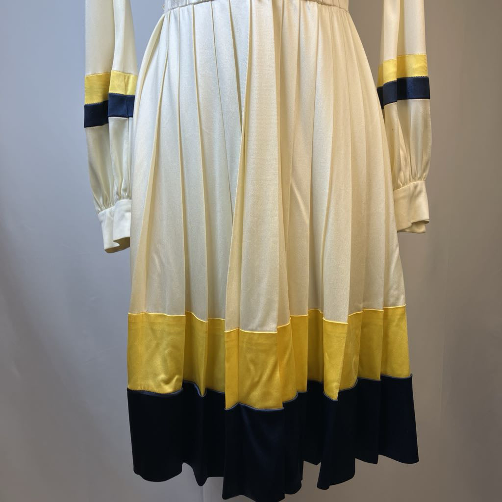 70s Fred Perlberg Pleated Dress