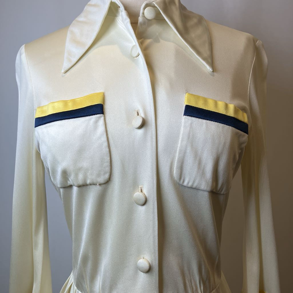 70s Fred Perlberg Pleated Dress