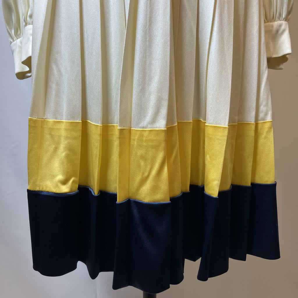 70s Fred Perlberg Pleated Dress