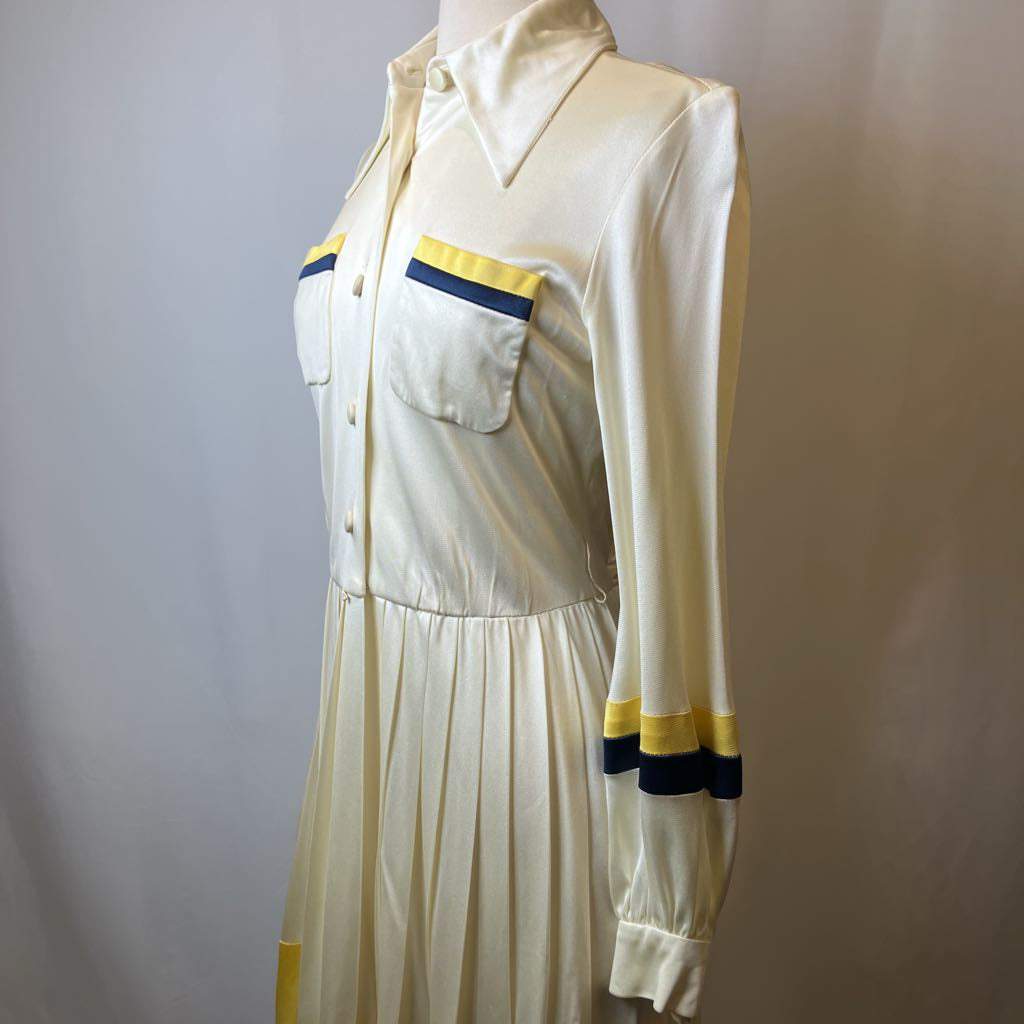 70s Fred Perlberg Pleated Dress
