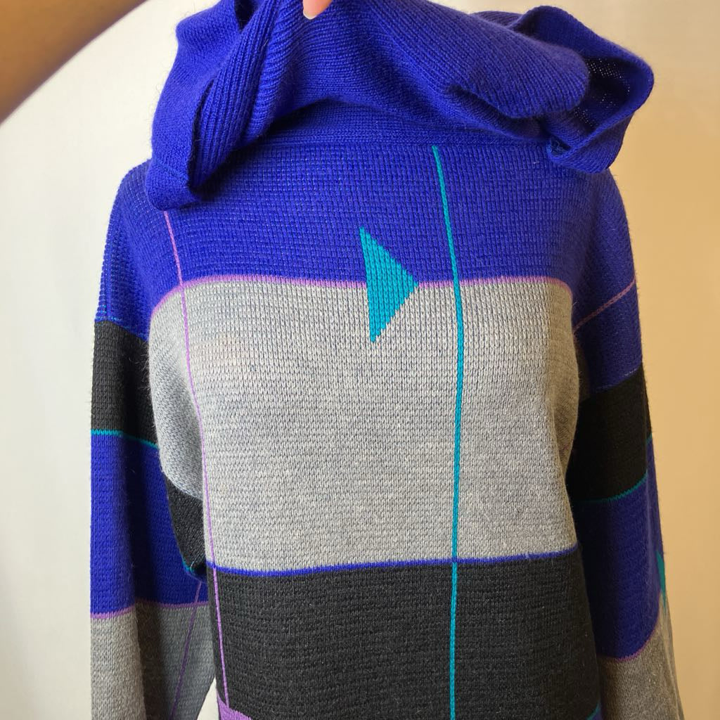 80s Pierre Cardin Cowel Neck Sweater