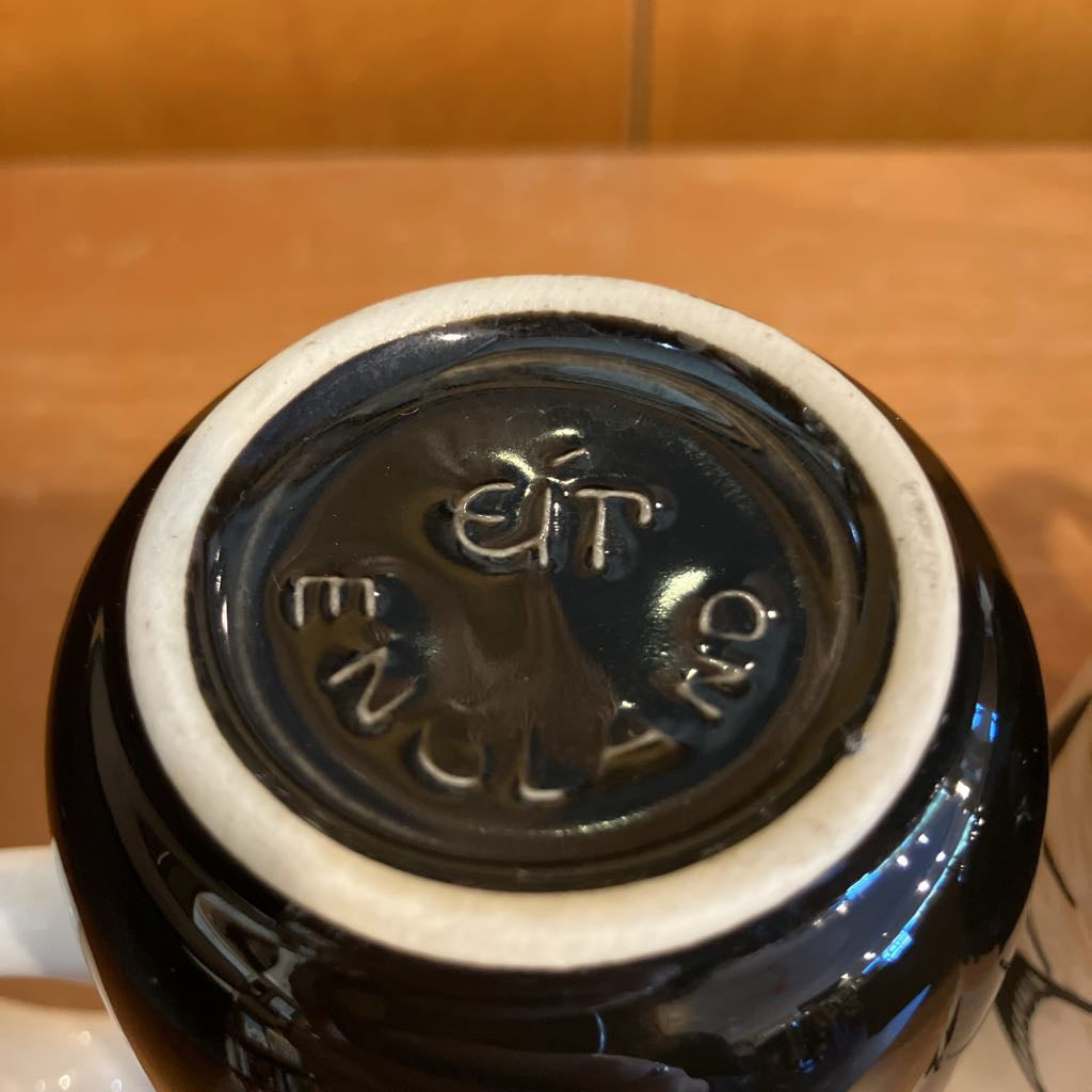 Vintage Set of 2 Swallowtail Kite Mugs