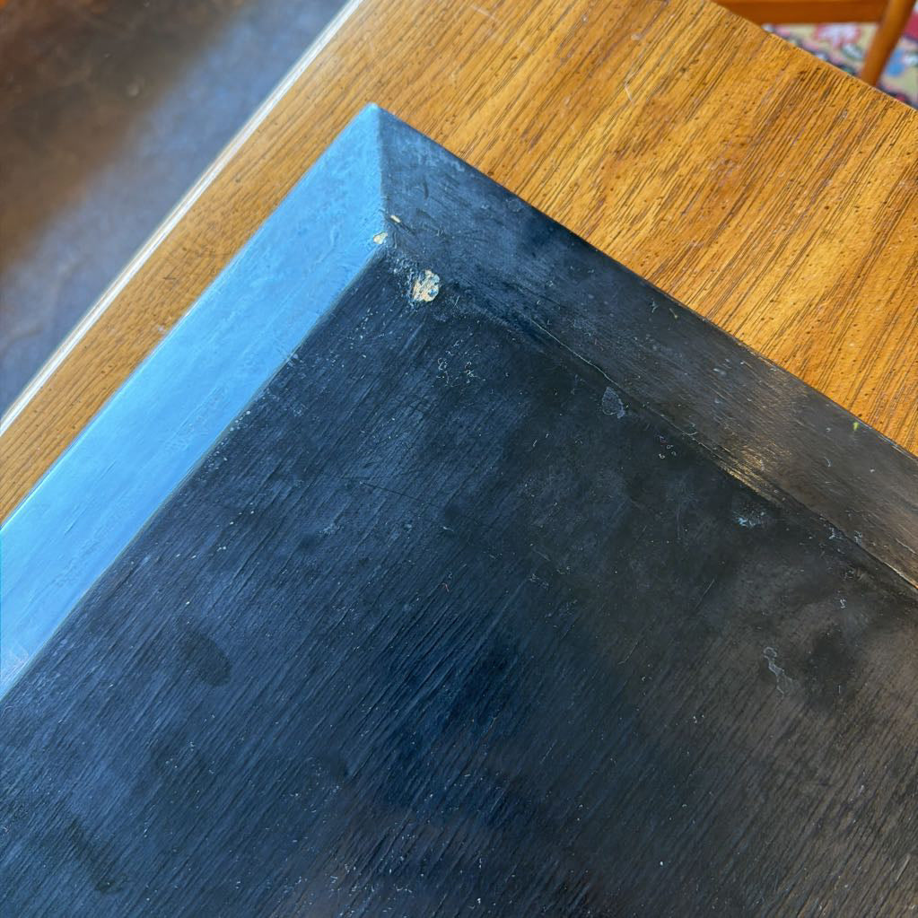 Vintage Mexican Lacquer Floral Tray