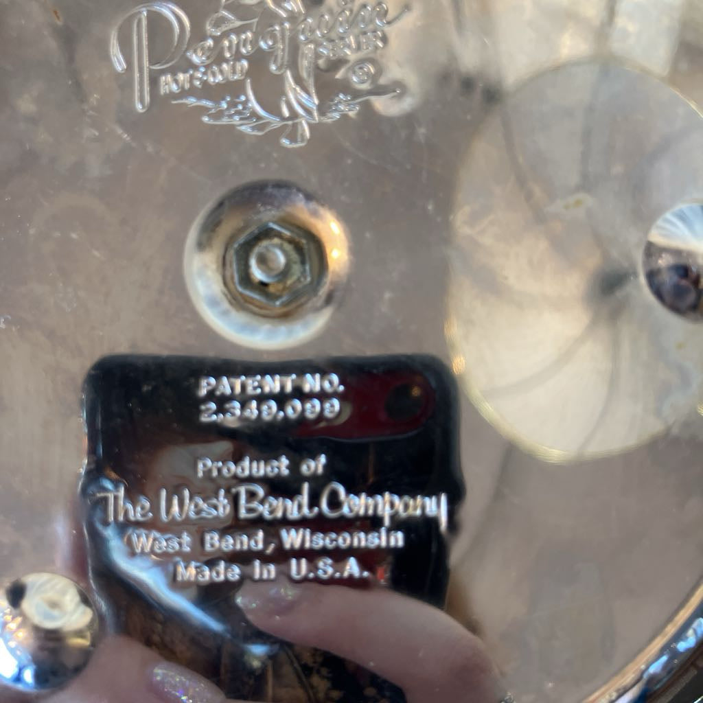 Vintage West Bend "Penguin" Ice Bucket with Bakelite Handles