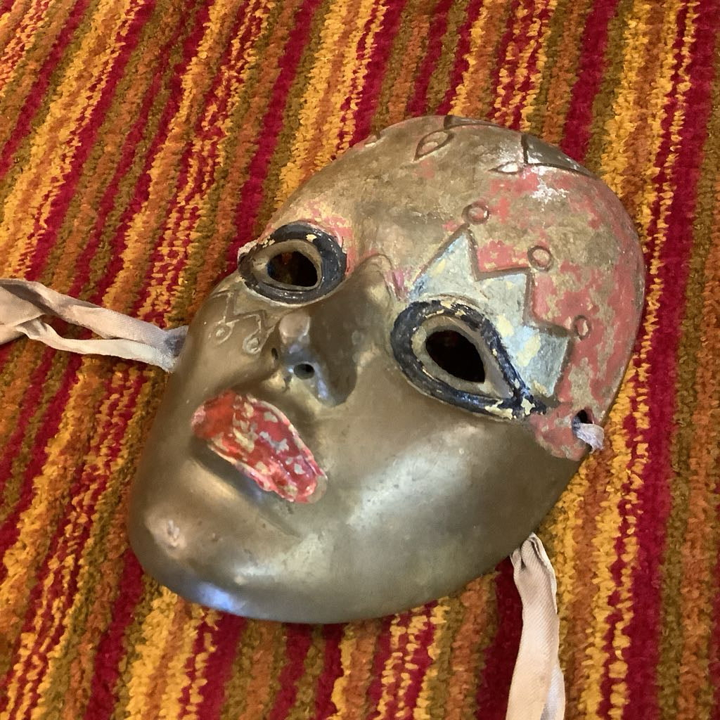 Vintage Venetian Carnival Mask
