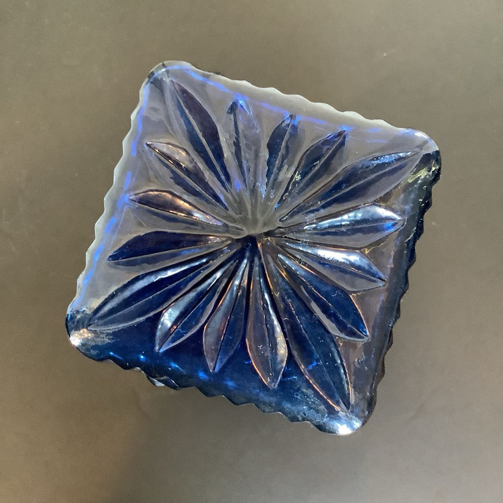 Vintage Cobalt Blue Decanter