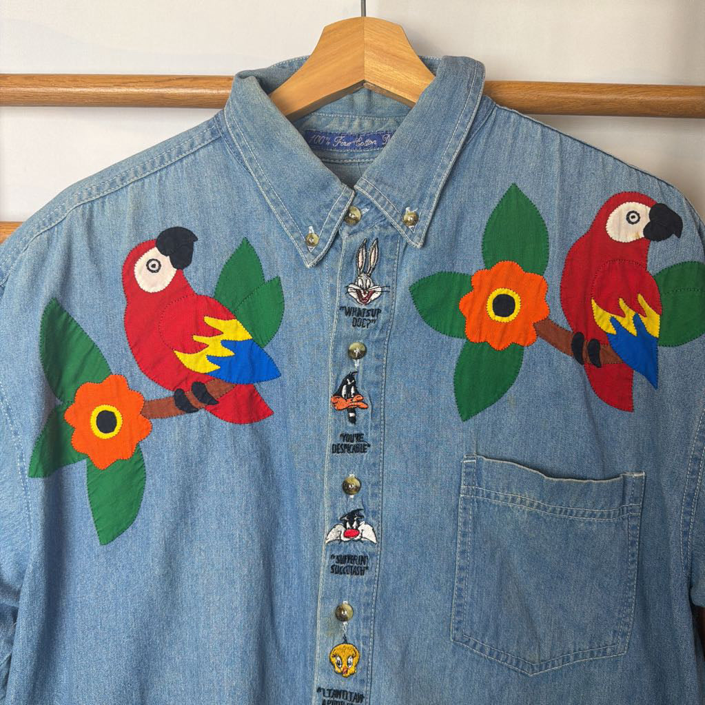 1997 Looney Tunes Custom Shirt