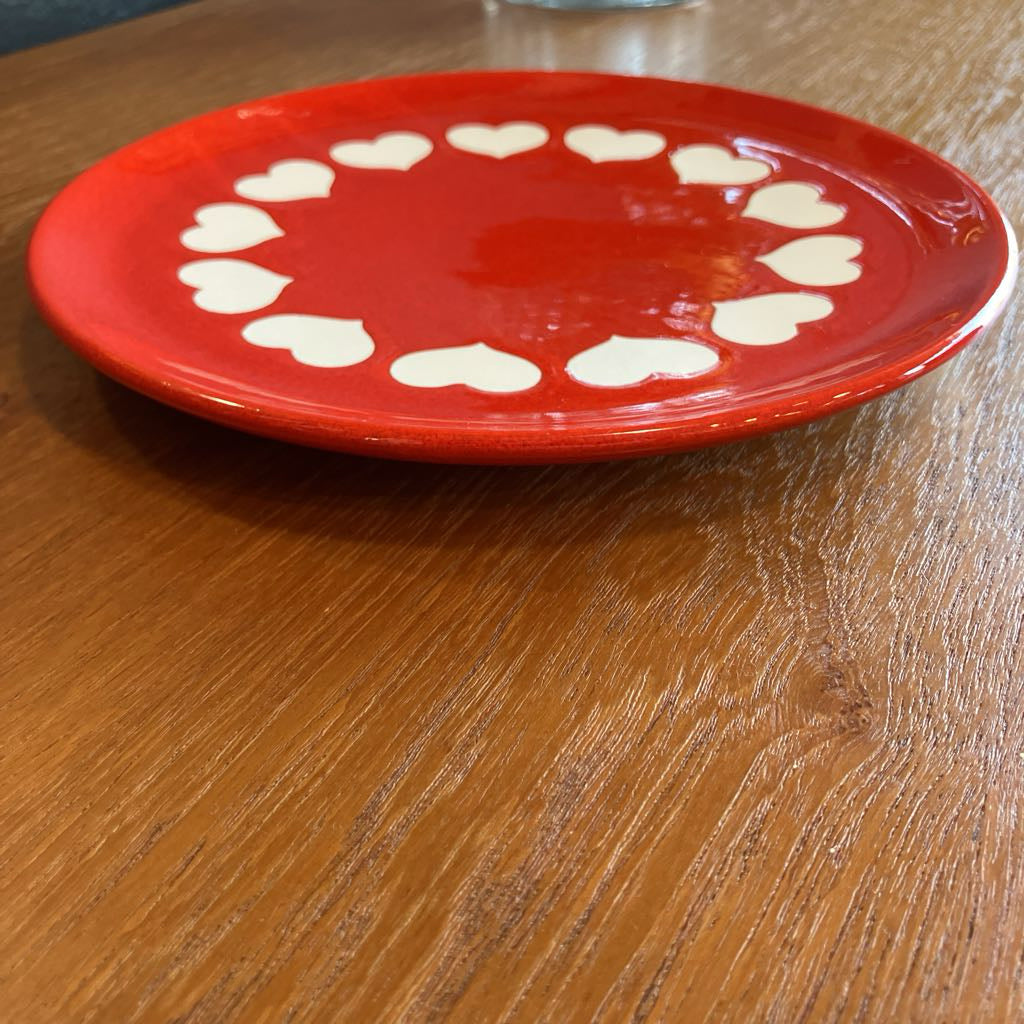 Vintage Waechtersbach Heart Plate