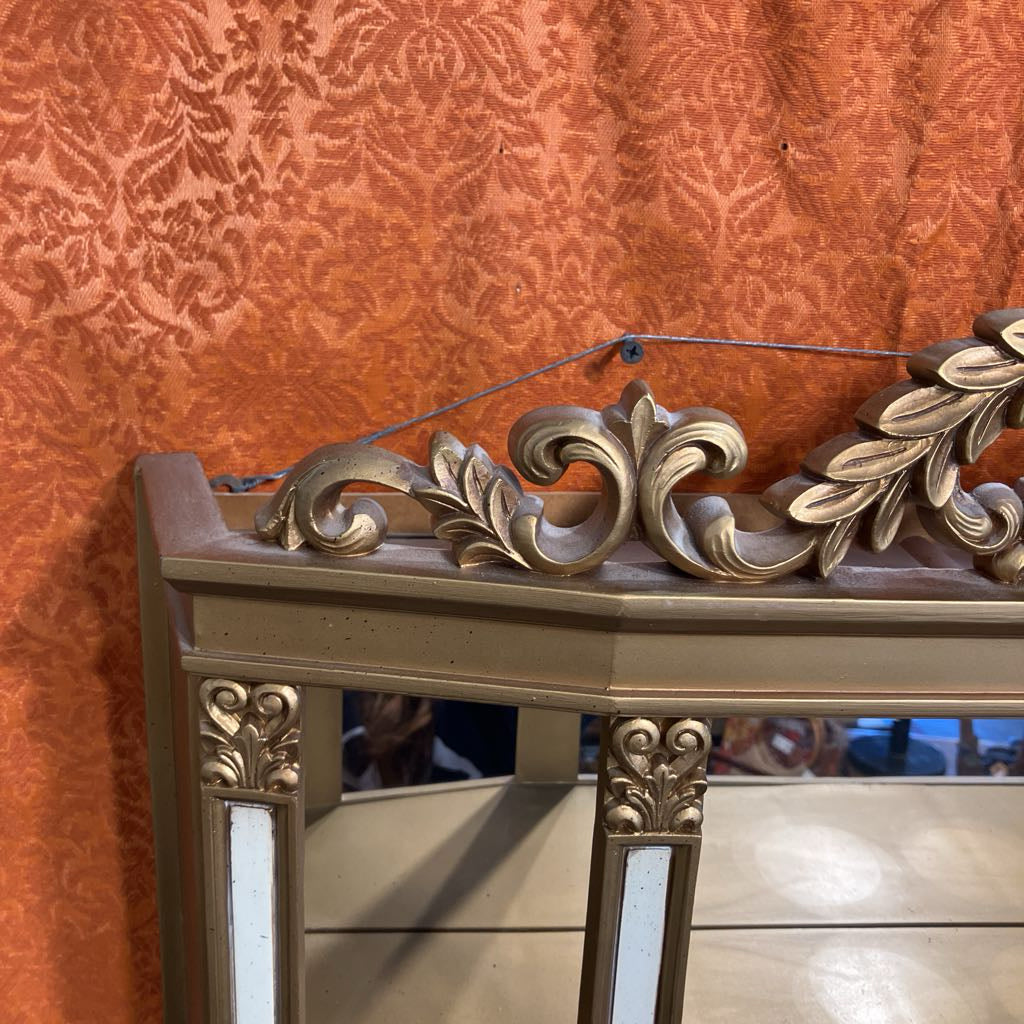 Vintage Gold Syroco Shadow Box