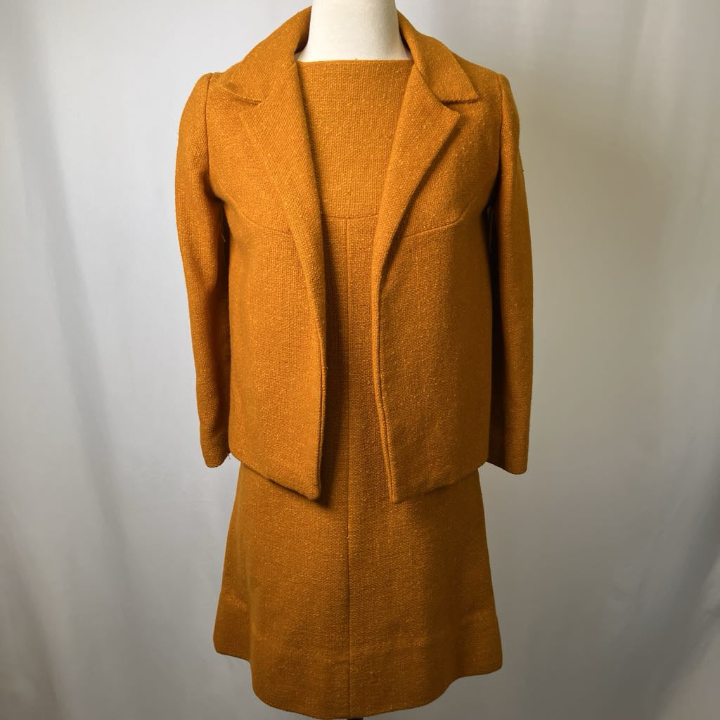 60s Tweed Suit Dress