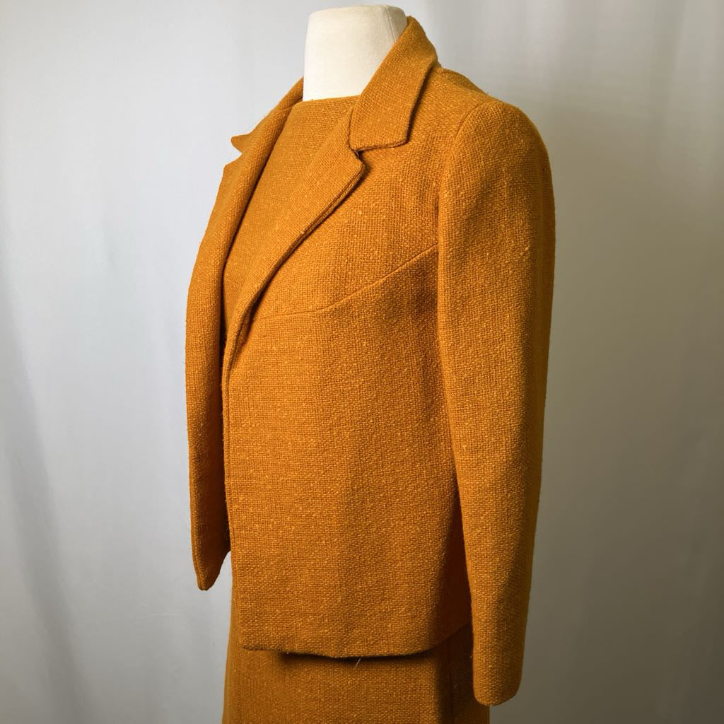 60s Tweed Suit Dress
