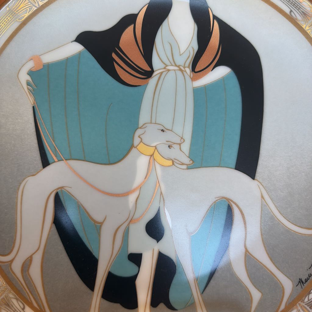 Flapper w Greyhounds Plate