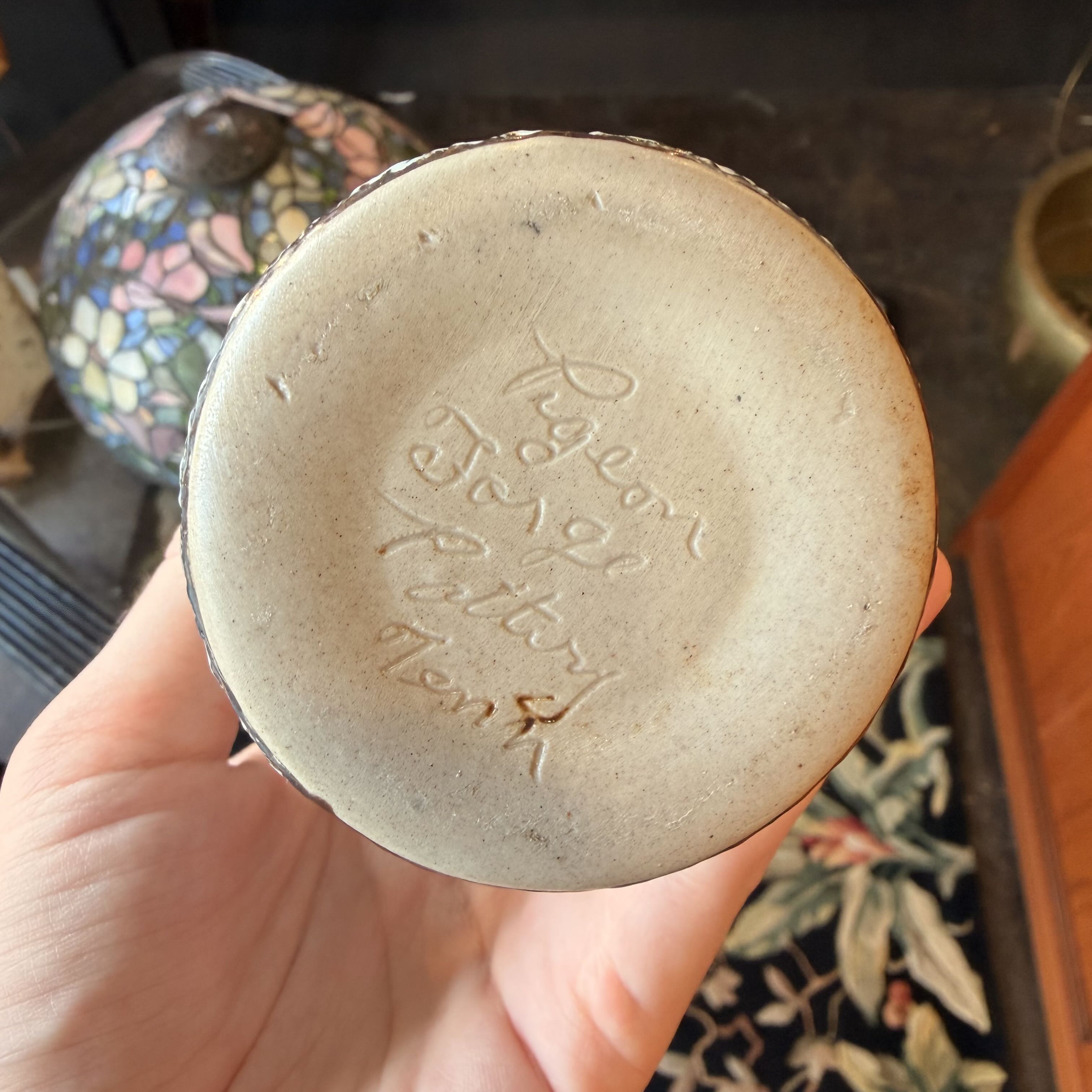 Vintage Pigeon Forge Splatter Vase