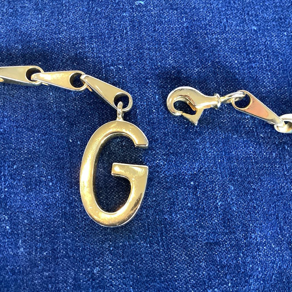 Rare 1970s Vintage Gucci Gold Chain Belt