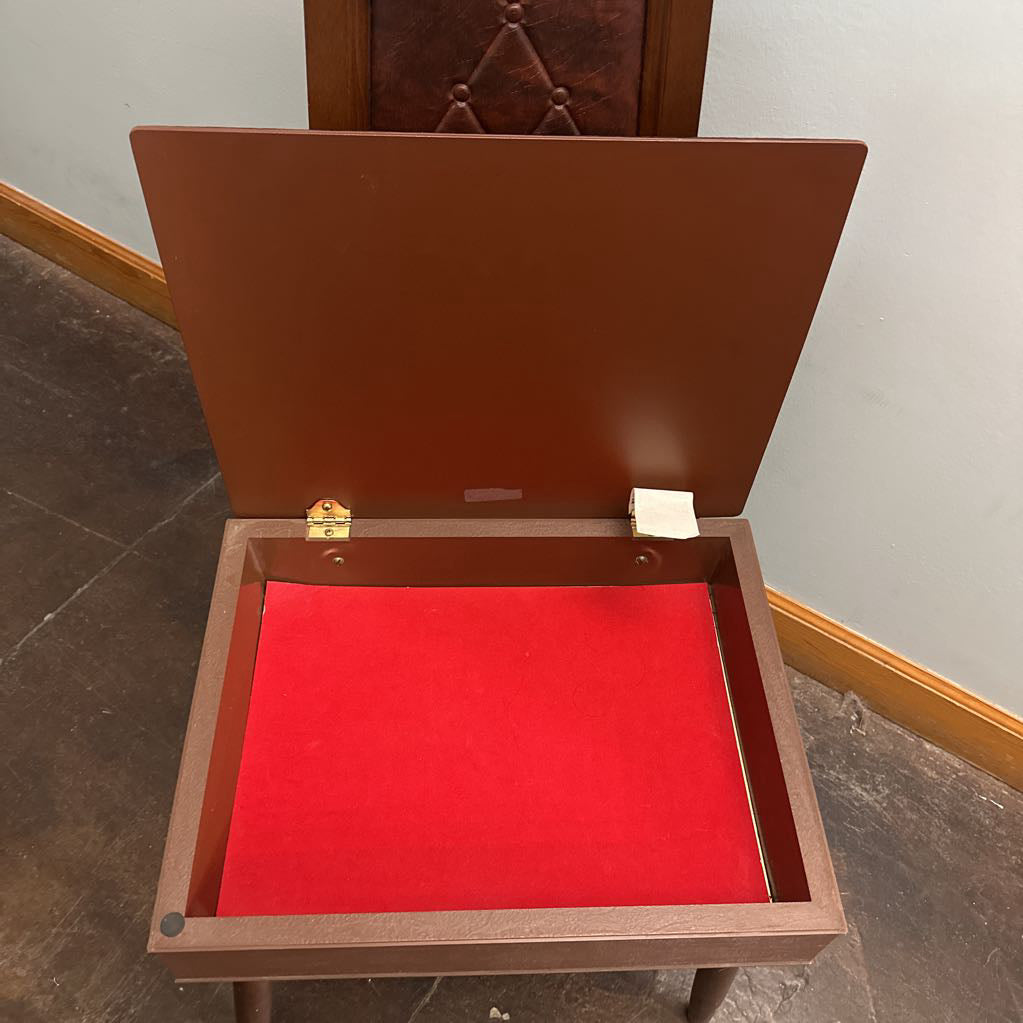 Inside the chair
