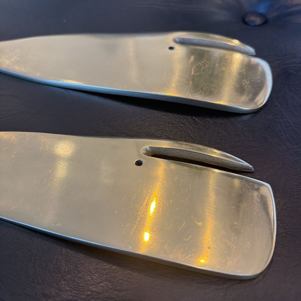 Brass Whale Salad Tongs