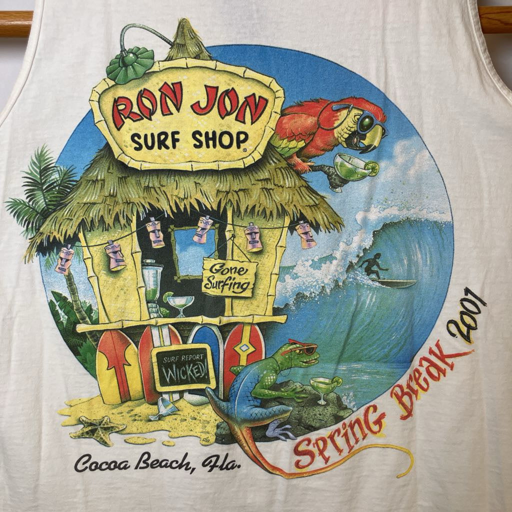 2001 Ron Jon Spring Break Tank Shirt
