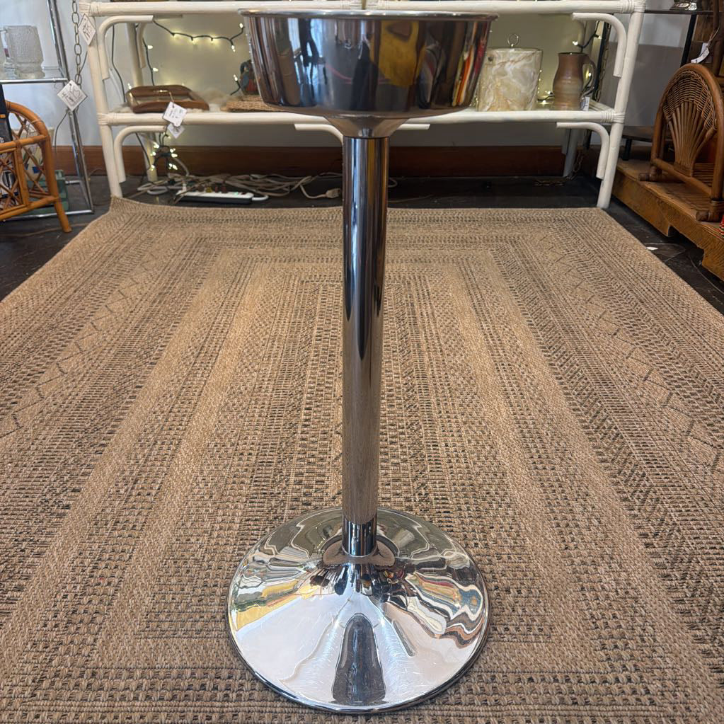 Vintage Chrome Champagne Bucket