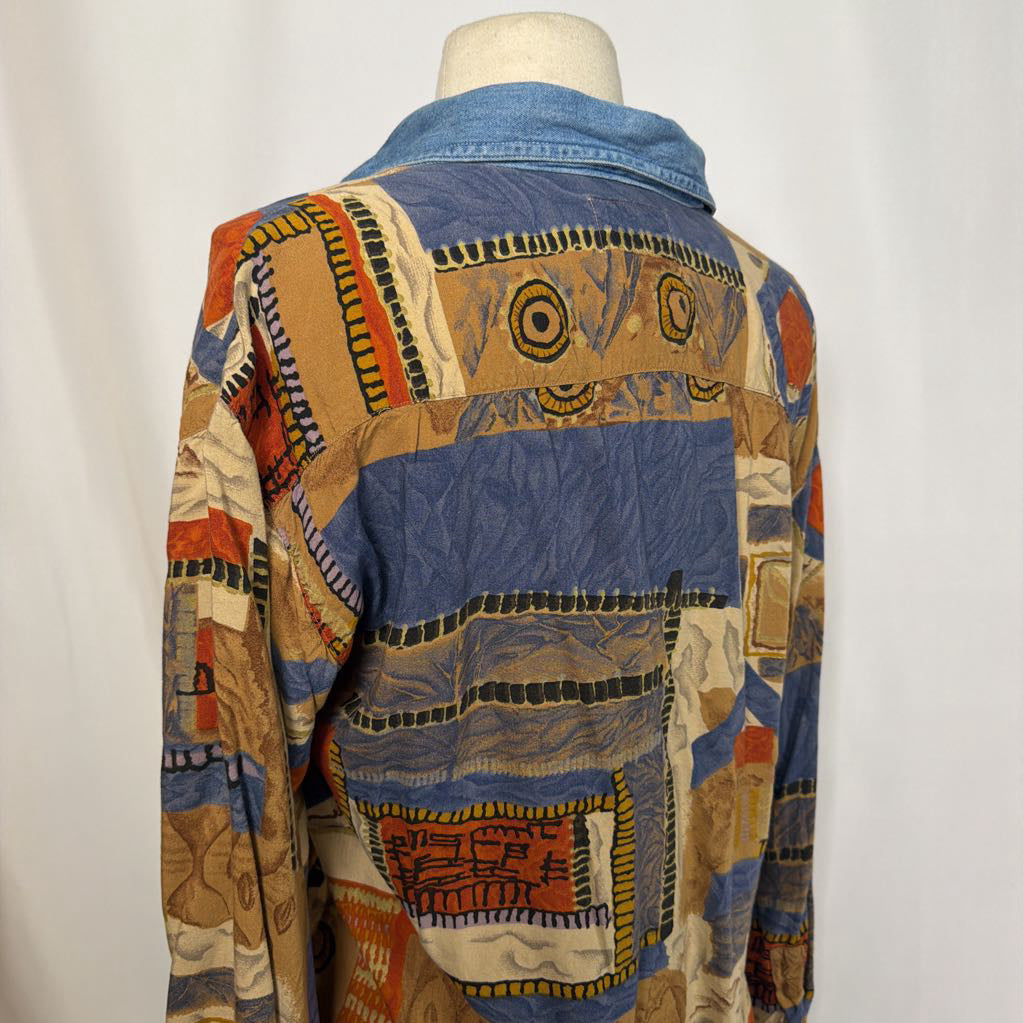1990s No Barriers Button Up Shirt