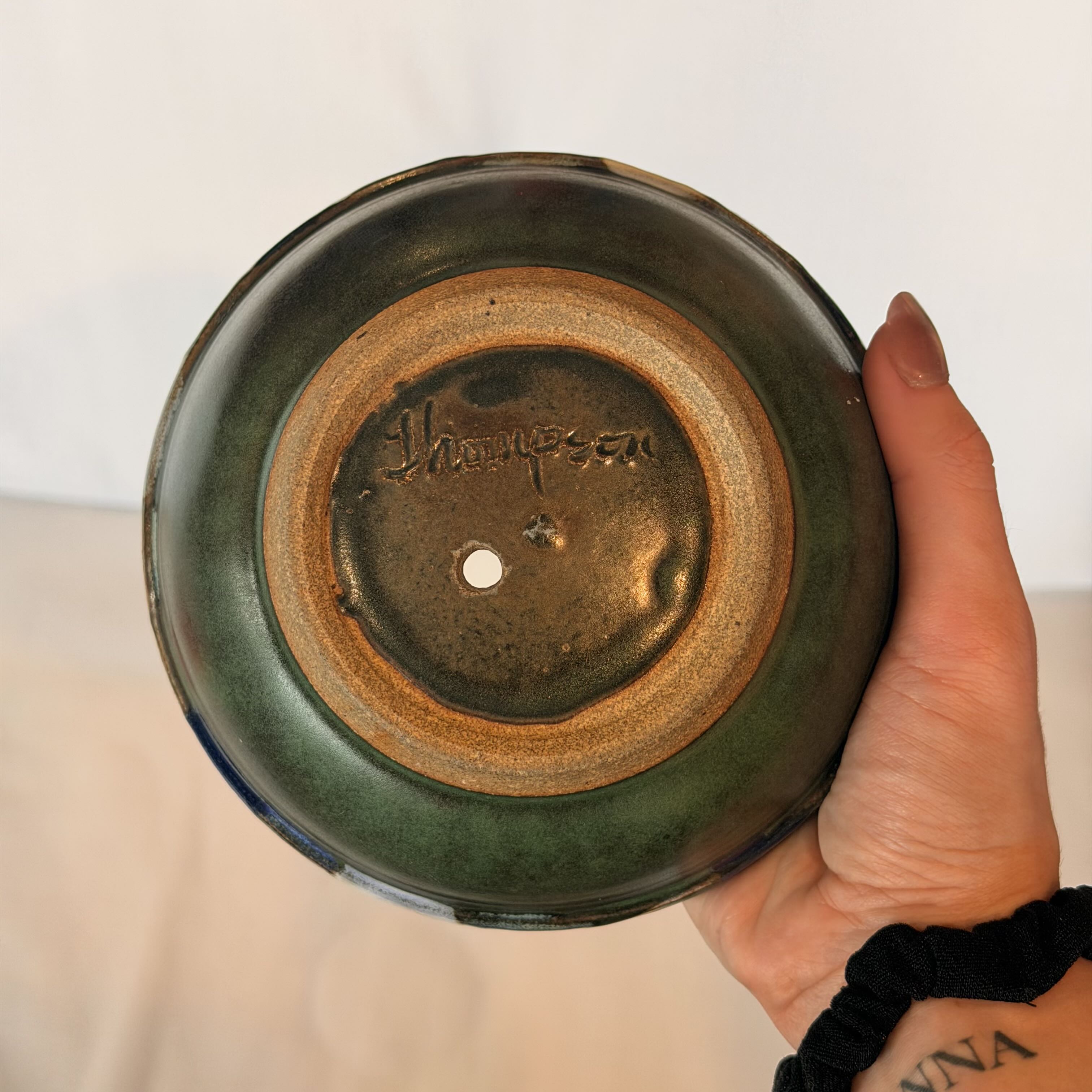 Vtg Planter Studio Pottery Handmade