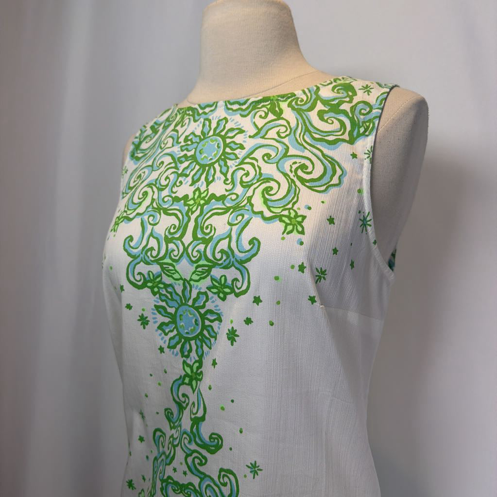 Lilli Pulitzer Palmita Tunic Resort White Sol Mates Engineered Tunic