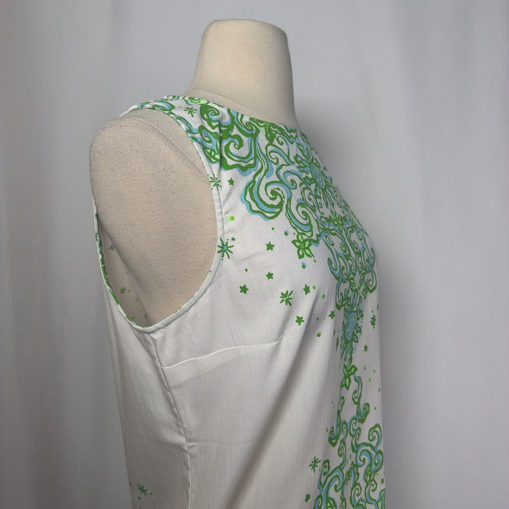 Lilli Pulitzer Palmita Tunic Resort White Sol Mates Engineered Tunic