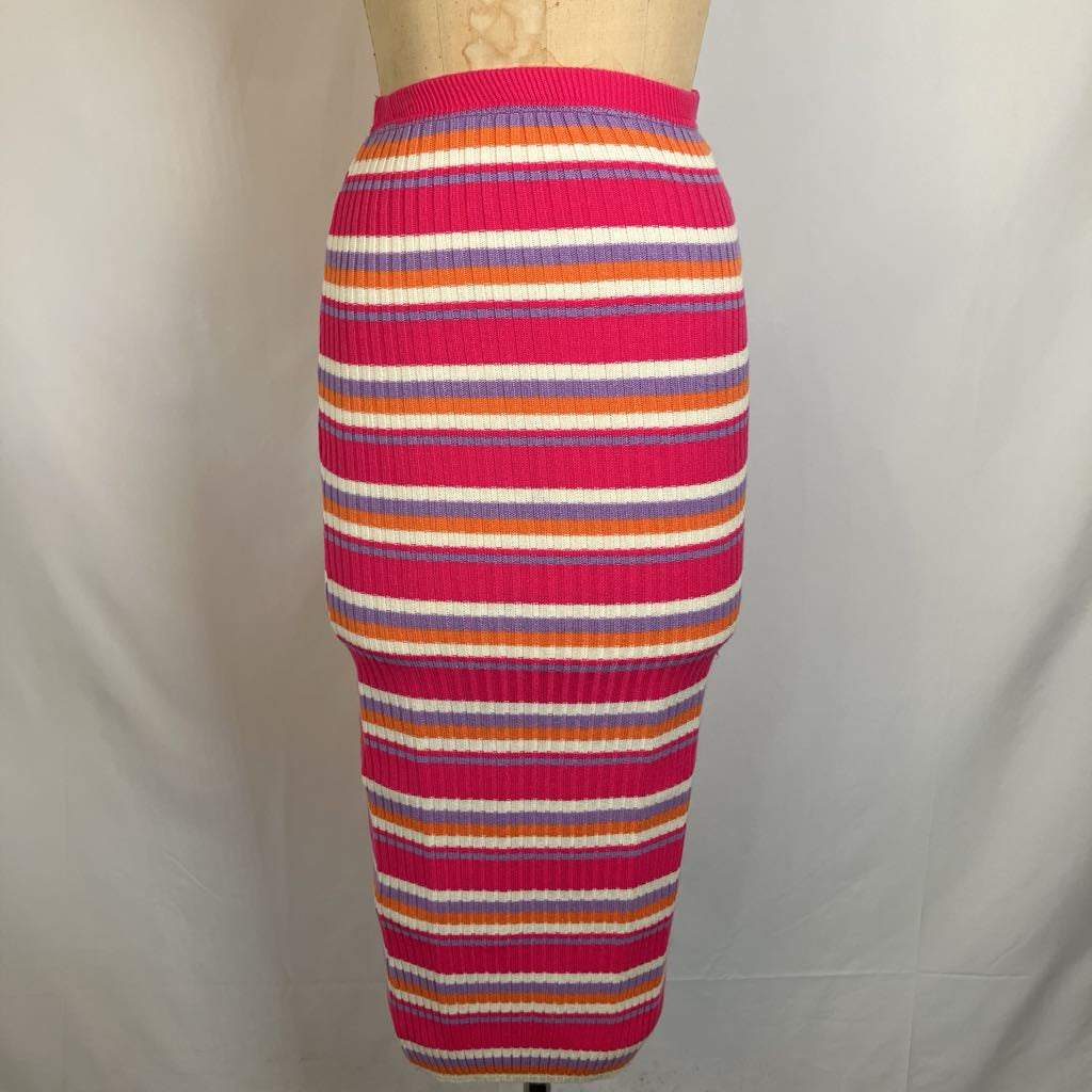 Ribbed Knitted Tube Dress