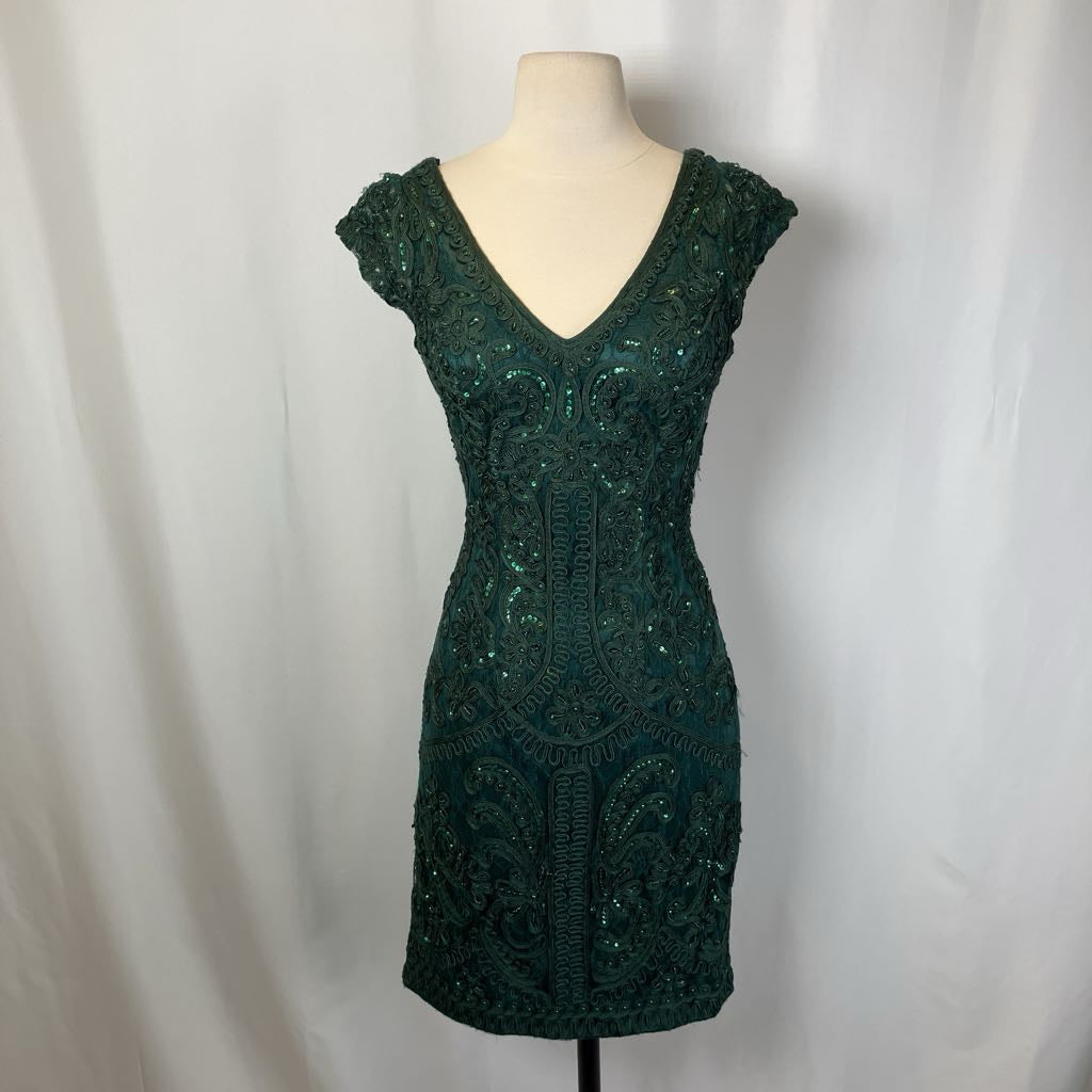 emerald dress cocktail Elegant Elena Maxi Dress in Emerald