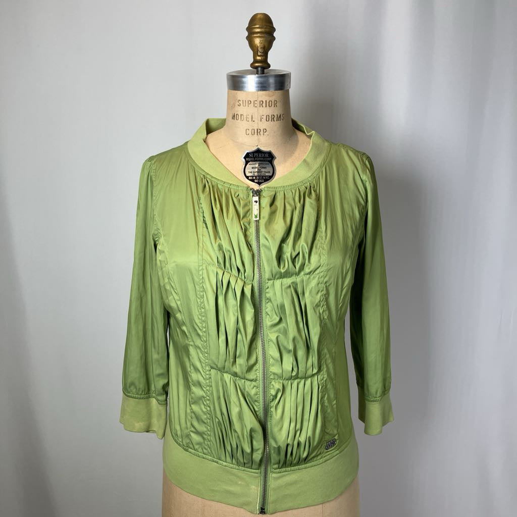 Gathered Front Miss Sixty Jacket Top