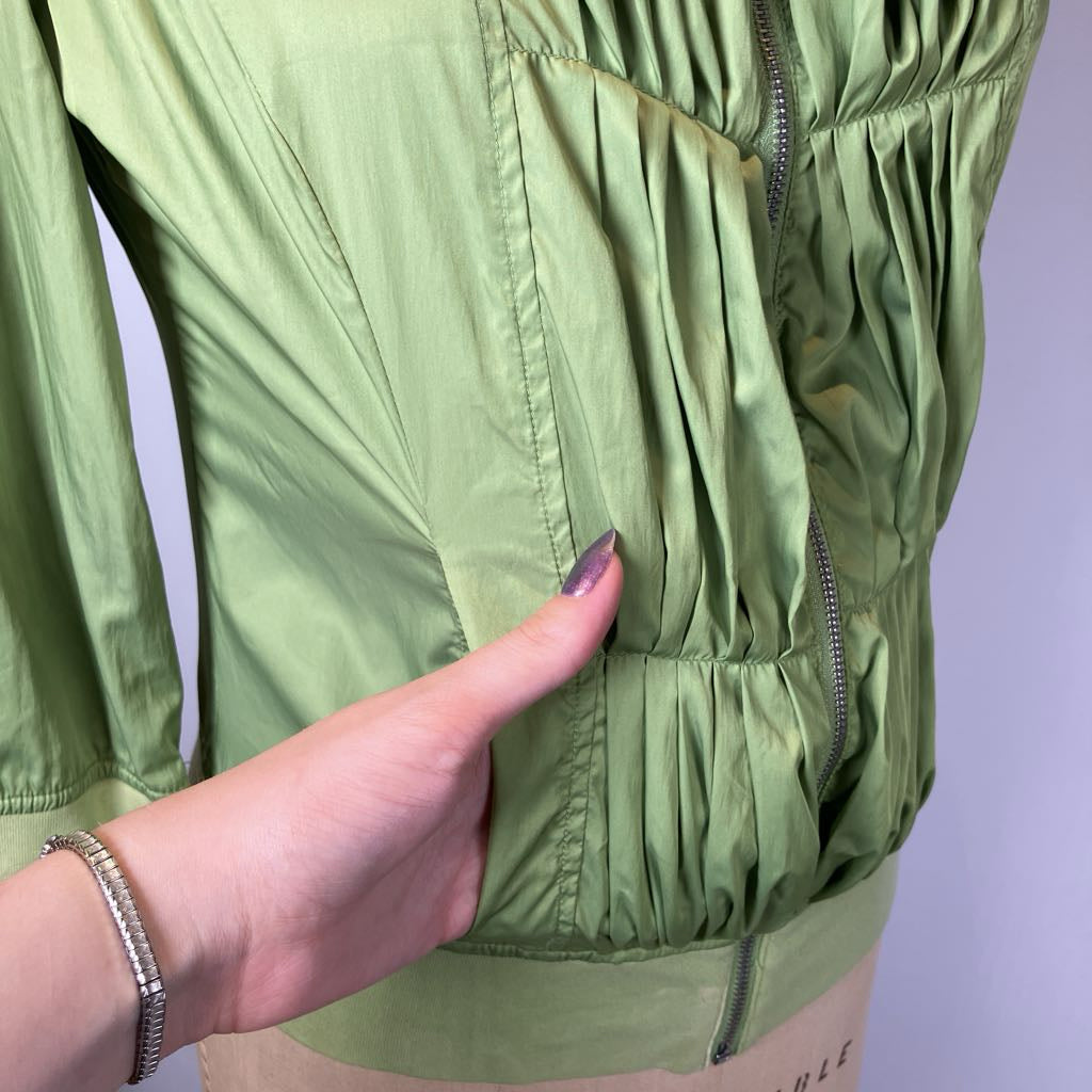 Gathered Front Miss Sixty Jacket Top