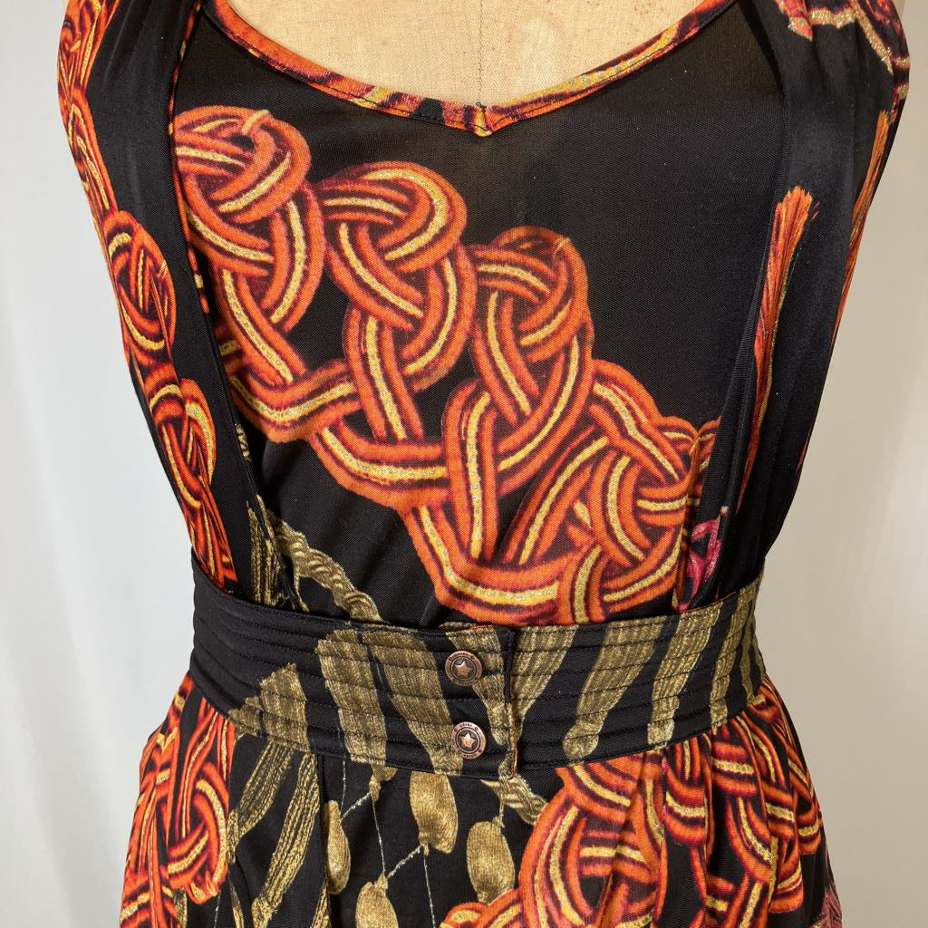 Image shows the waist