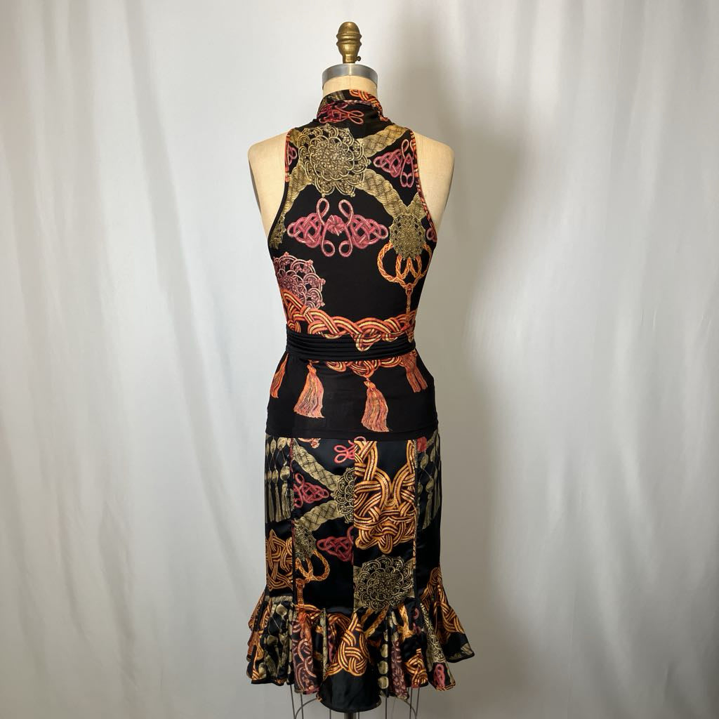 two piece skirt and skirt with belt