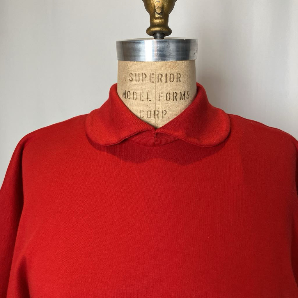 1980s Norma Kamali Dramatic Bat Wing Top