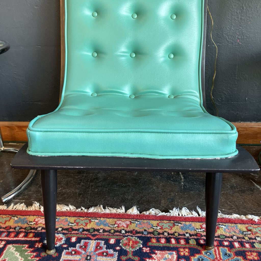 Showing the bottom of the chair