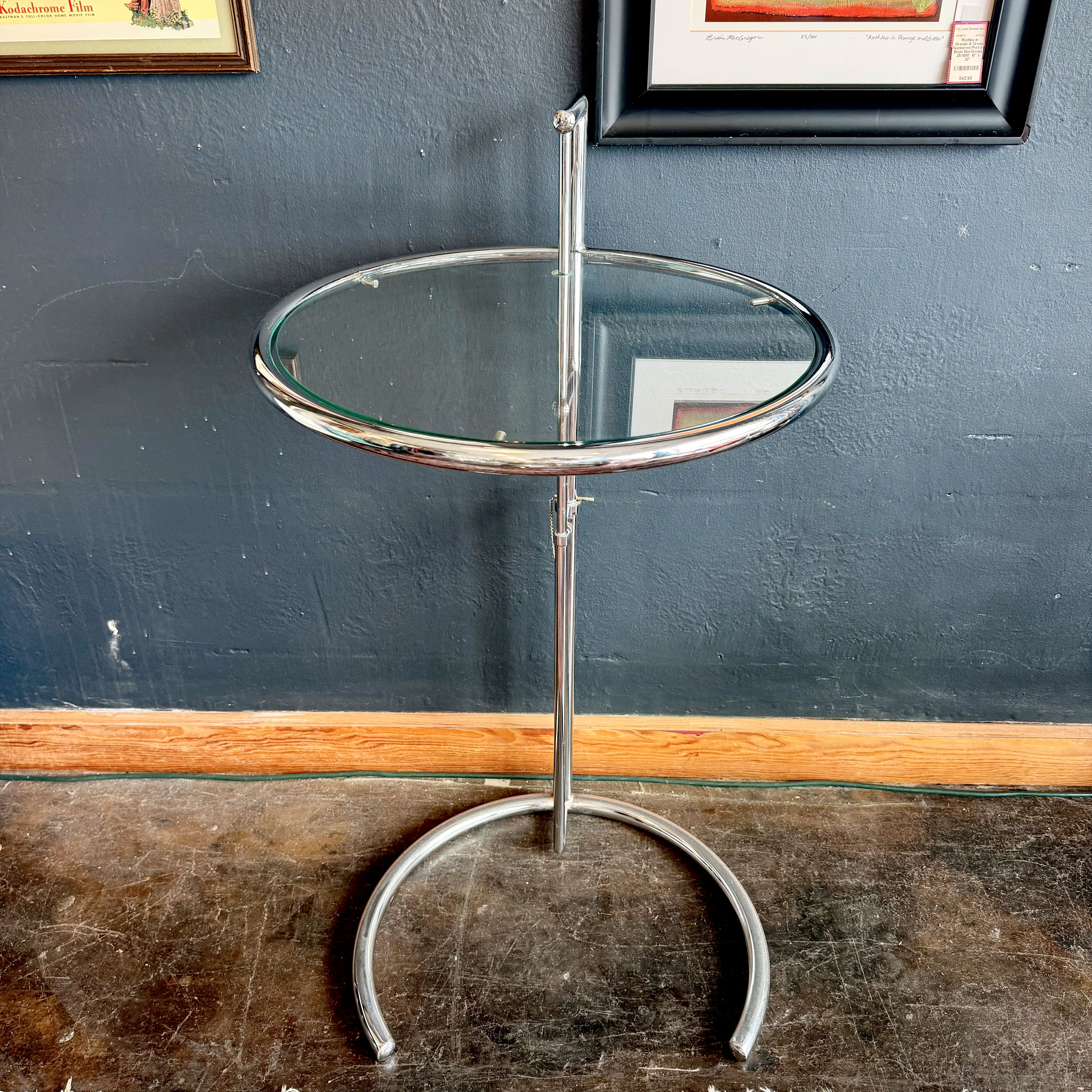 Mid Century Eileen Gray's Adjustable Table