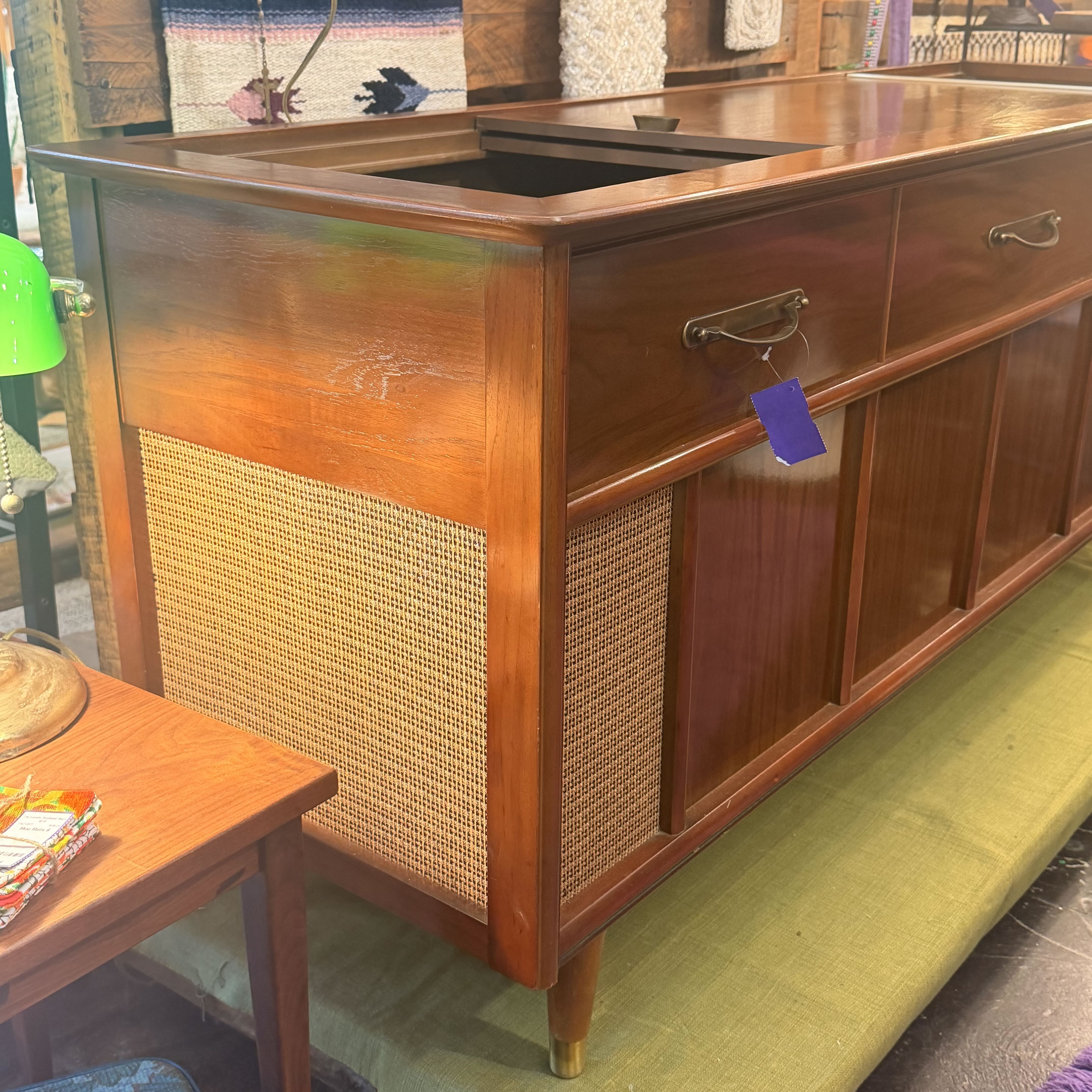 Vintage 1960s Magnavox Stereo Console