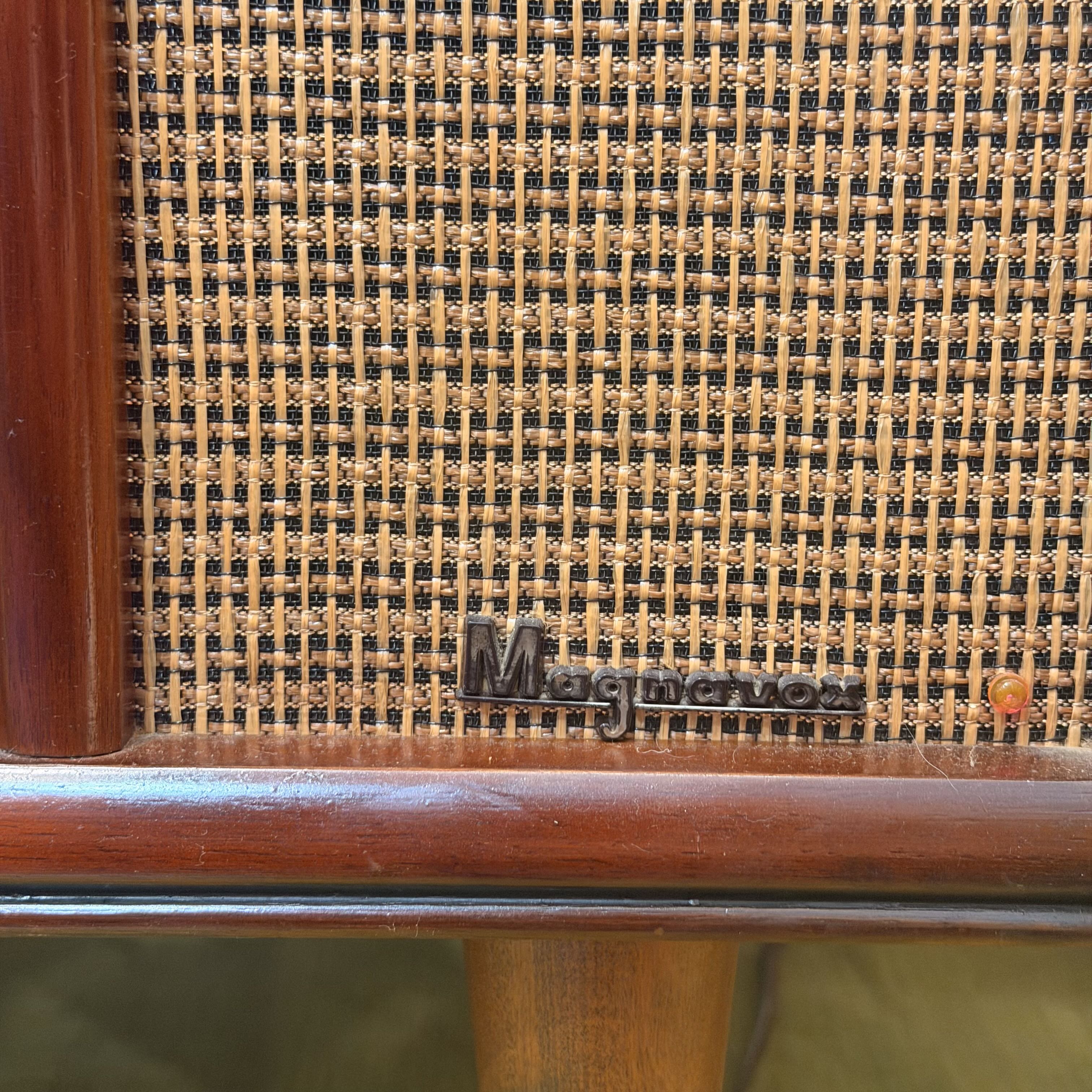 Vintage 1960s Magnavox Stereo Console