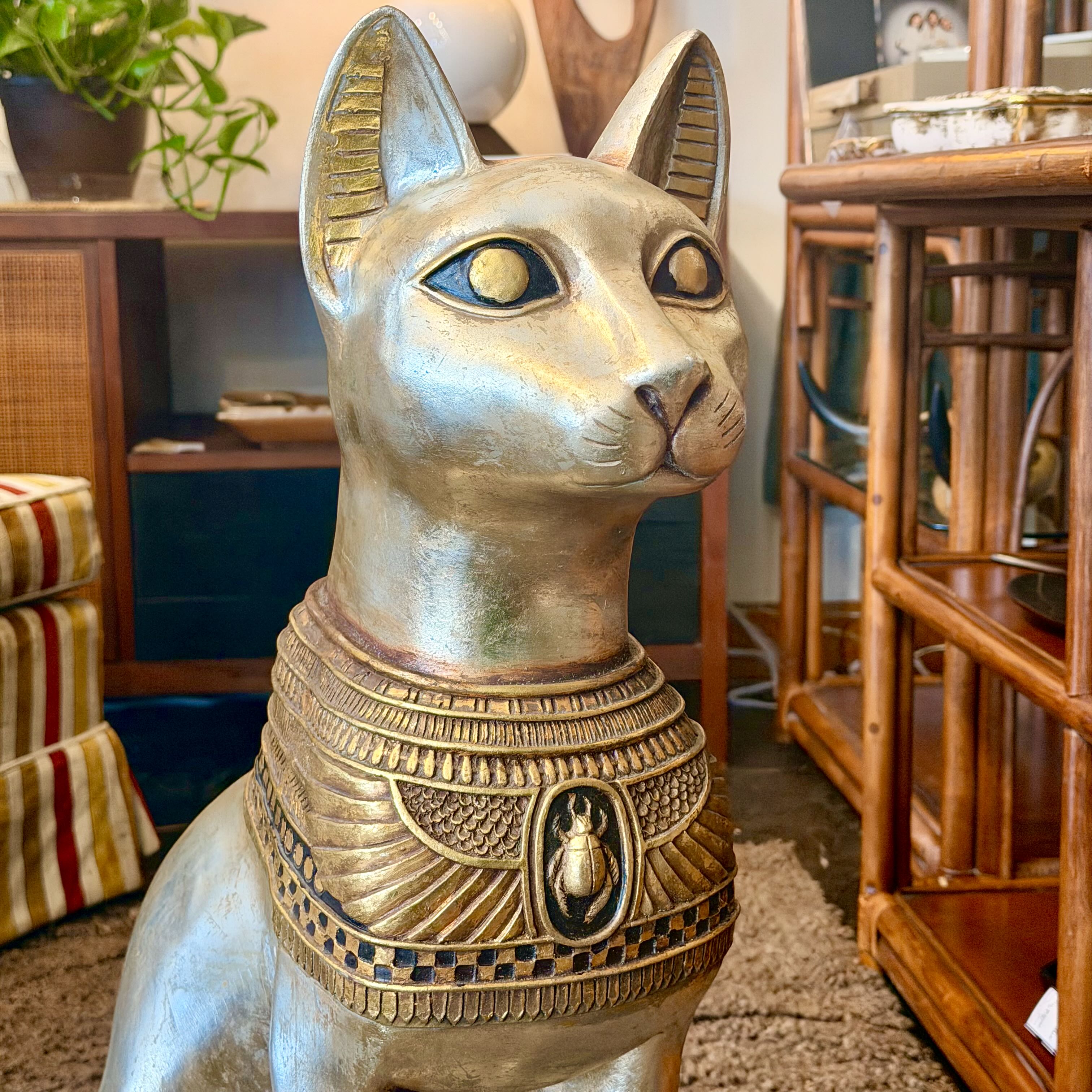 Vintage AW Design Bastet Cat Statue