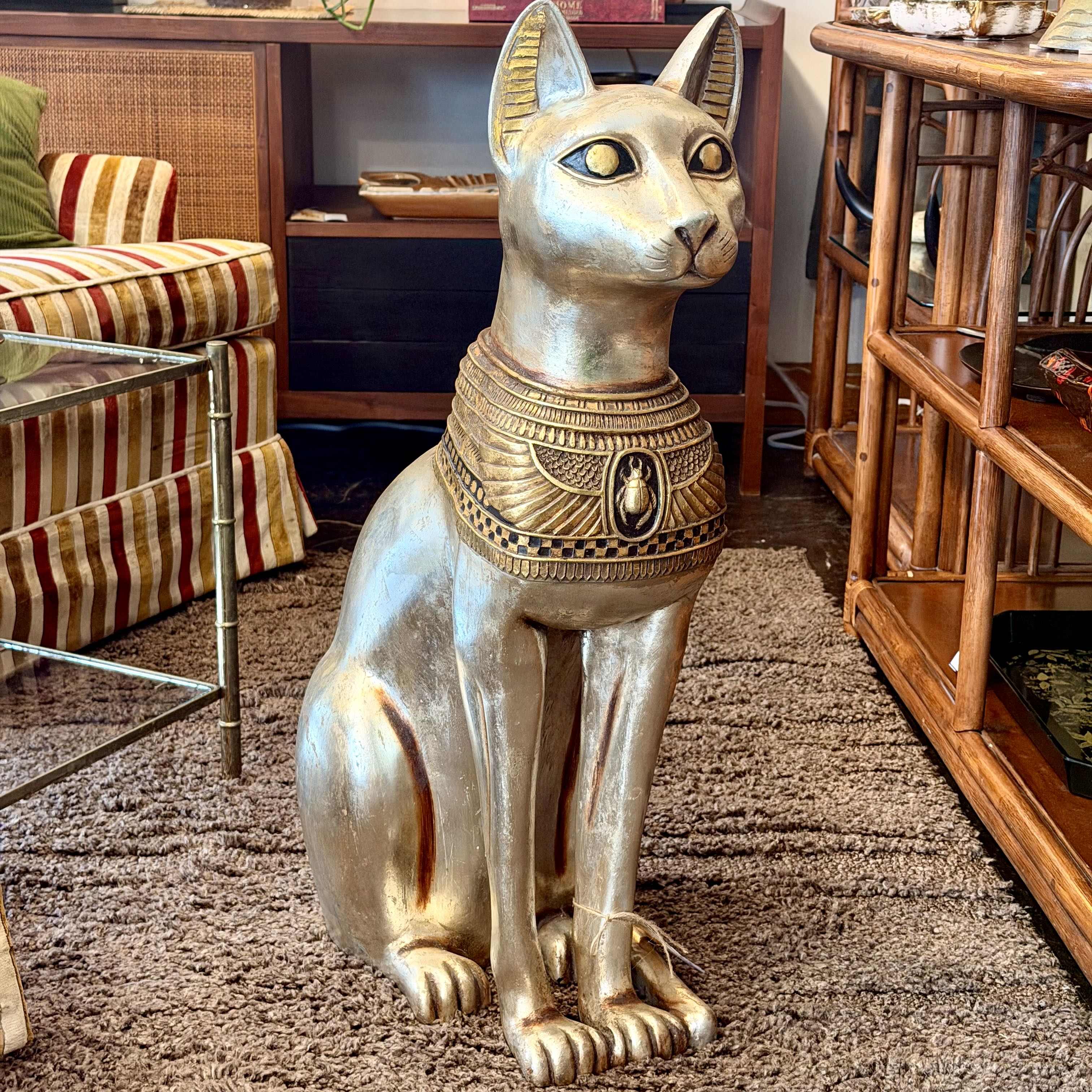 Vintage AW Design Bastet Cat Statue