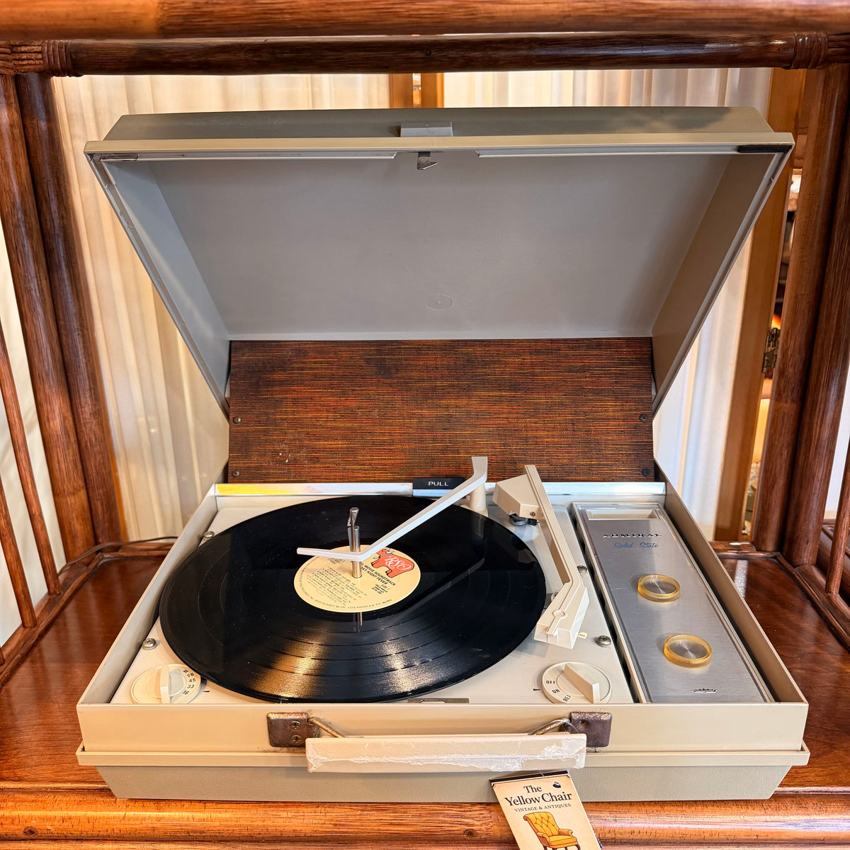 1970's Admiral Solid State Portable Record Player